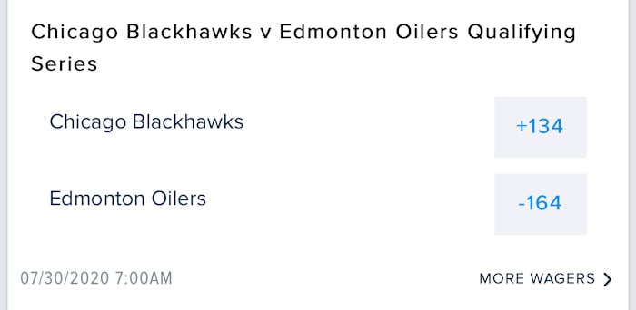 Odds via FanDuel Sportsbook